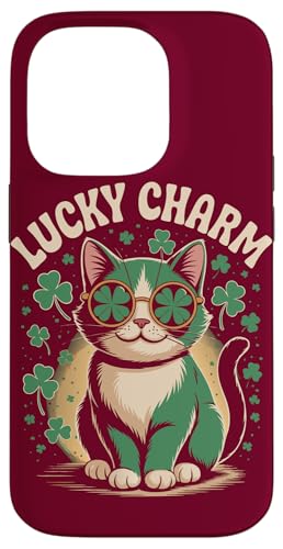 Katze St. Patricks Day Katze Hülle für iPhone 14 Pro Katze St. Patricks Day Katze Hülle für iPhone 14 Pro von Cat Lover Gifts & Tees