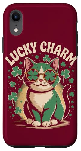 Katze St. Patricks Day Katze Hülle für iPhone XR von Cat Lover Gifts & Tees