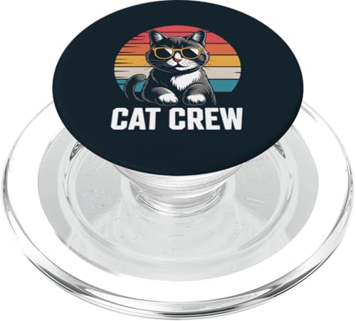 Katzenbesatzung PopSockets PopGrip für MagSafe von Cat Lover Gifts & Tees