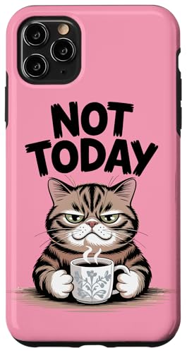 Kollege Katze Büro Kaffee Katze Hülle für iPhone 11 Pro Max von Cat Lover Gifts & Tees