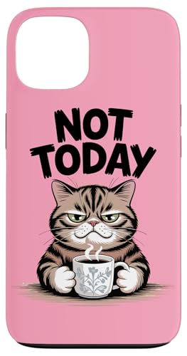 Kollege Katze Büro Kaffee Katze Hülle für iPhone 13 von Cat Lover Gifts & Tees