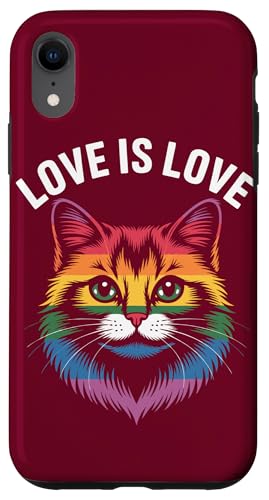 Queer Cat Pride Flagge Katze Hülle für iPhone XR von Cat Lover Gifts & Tees