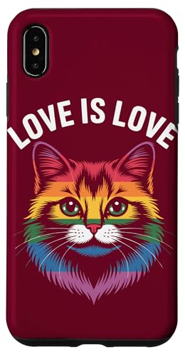 Queer Cat Pride Flagge Katze Hülle für iPhone XS Max von Cat Lover Gifts & Tees