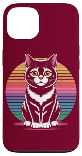 Retro-Katze Hülle für iPhone 13 von Cat Lover Gifts & Tees