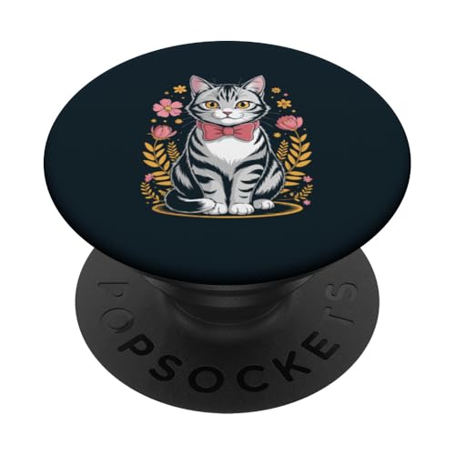Süße Katze PopSockets Klebender PopGrip von Cat Lover Gifts & Tees