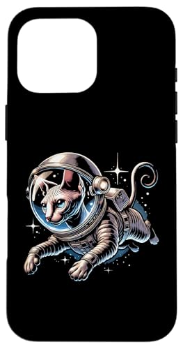 Astronaut Sphynx Katzenliebhaber, Katzenliebhaber Hülle für iPhone 16 Pro Max Astronaut Sphynx Katzenliebhaber, Katzenliebhaber Hülle für iPhone 16 Pro Max von Cat Lover Sayings For Sphynx Lover Gifts