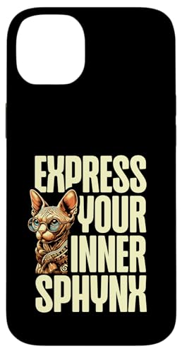 Bringen Sie Ihren inneren Sphynx-Katzenliebhaber zum Ausdruck, der Katzenkätzchen liebt Hülle für iPhone 14 Plus Bringen Sie Ihren inneren Sphynx-Katzenliebhaber zum Ausdruck, der Katzenkätzchen liebt Hülle für iPhone 14 Plus von Cat Lover Sayings For Sphynx Lover Gifts