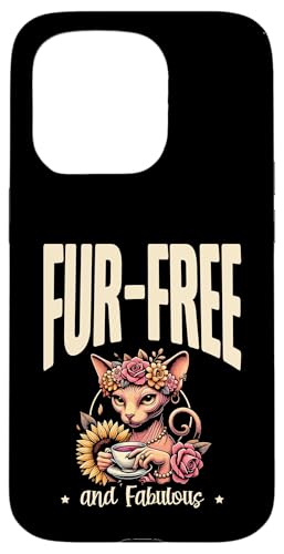Fellfreier und fabelhafter Katzenliebhaber, Katzenliebhaber Hülle für iPhone 15 Pro Fellfreier und fabelhafter Katzenliebhaber, Katzenliebhaber Hülle für iPhone 15 Pro von Cat Lover Sayings For Sphynx Lover Gifts