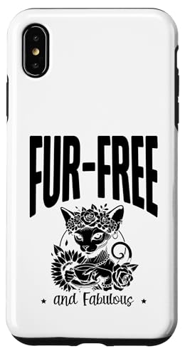 Fellfreier und fabelhafter Katzenliebhaber, Katzenliebhaber Hülle für iPhone XS Max Fellfreier und fabelhafter Katzenliebhaber, Katzenliebhaber Hülle für iPhone XS Max von Cat Lover Sayings For Sphynx Lover Gifts