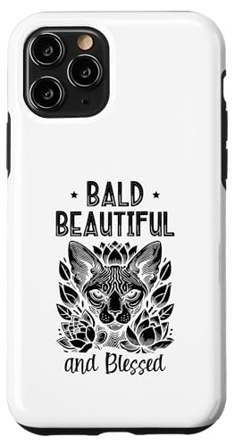 Glatzköpfige schöne und gesegnete Katzen-Enthusiasten, Kätzchen Hülle für iPhone 11 Pro Glatzköpfige schöne und gesegnete Katzen-Enthusiasten, Kätzchen Hülle für iPhone 11 Pro von Cat Lover Sayings For Sphynx Lover Gifts