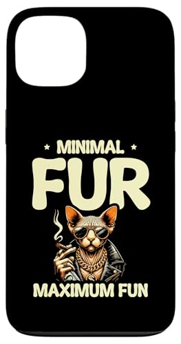 Minimales Fell für maximalen Spaß, Katzenliebhaber, Katzenliebhaber Hülle für iPhone 13 Minimales Fell für maximalen Spaß, Katzenliebhaber, Katzenliebhaber Hülle für iPhone 13 von Cat Lover Sayings For Sphynx Lover Gifts