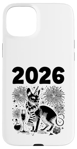 Neujahr 2026 Katzenliebhaber Katzenliebhaber Hülle für iPhone 15 Plus Neujahr 2026 Katzenliebhaber Katzenliebhaber Hülle für iPhone 15 Plus von Cat Lover Sayings For Sphynx Lover Gifts
