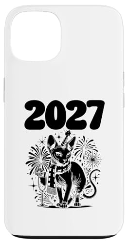 Neujahr 2027 Katzenliebhaber Katzenliebhaber Hülle für iPhone 13 Neujahr 2027 Katzenliebhaber Katzenliebhaber Hülle für iPhone 13 von Cat Lover Sayings For Sphynx Lover Gifts