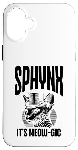 Sphynx It's Meow-Gic Katzenliebhaber, Katzenliebhaber Hülle für iPhone 16 Plus Sphynx It's Meow-Gic Katzenliebhaber, Katzenliebhaber Hülle für iPhone 16 Plus von Cat Lover Sayings For Sphynx Lover Gifts