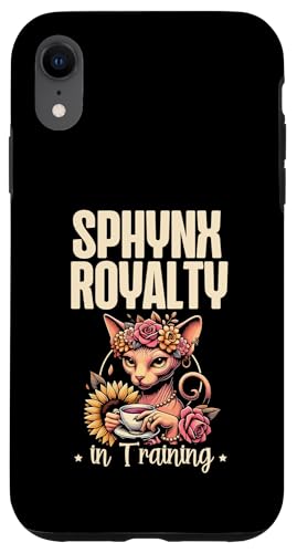 Sphynx Royalty In Training Katzenliebhaber Kätzchen Hülle für iPhone XR Sphynx Royalty In Training Katzenliebhaber Kätzchen Hülle für iPhone XR von Cat Lover Sayings For Sphynx Lover Gifts