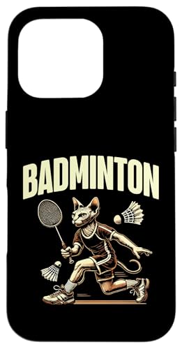 Sport-Badminton-Katzenliebhaber, Katzenliebhaber Hülle für iPhone 16 Pro Sport-Badminton-Katzenliebhaber, Katzenliebhaber Hülle für iPhone 16 Pro von Cat Lover Sayings For Sphynx Lover Gifts