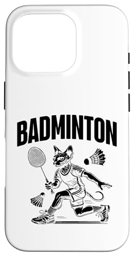 Sport-Badminton-Katzenliebhaber, Katzenliebhaber Hülle für iPhone 16 Pro Sport-Badminton-Katzenliebhaber, Katzenliebhaber Hülle für iPhone 16 Pro von Cat Lover Sayings For Sphynx Lover Gifts