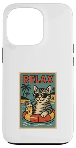 Amerikanische Kurzhaarkatze, entspannend, cool, im Comicbuch-Stil, Relax Hülle für iPhone 13 Pro Amerikanische Kurzhaarkatze, entspannend, cool, im Comicbuch-Stil, Relax Hülle für iPhone 13 Pro von Cat Pop Art Store
