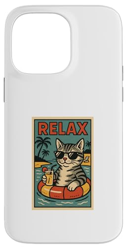 Amerikanische Kurzhaarkatze, entspannend, cool, im Comicbuch-Stil, Relax Hülle für iPhone 14 Pro Max Amerikanische Kurzhaarkatze, entspannend, cool, im Comicbuch-Stil, Relax Hülle für iPhone 14 Pro Max von Cat Pop Art Store
