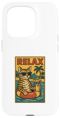 Bengalkatze Relaxing Cool Comic Book Style Relax Hülle für iPhone 15 Pro Bengalkatze Relaxing Cool Comic Book Style Relax Hülle für iPhone 15 Pro von Cat Pop Art Store