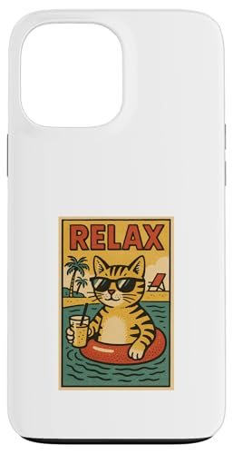 Kurzhaarkatze für Haustiere, entspannend, cool, im Comicbuch-Stil, Relax Hülle für iPhone 13 Pro Max Kurzhaarkatze für Haustiere, entspannend, cool, im Comicbuch-Stil, Relax Hülle für iPhone 13 Pro Max von Cat Pop Art Store