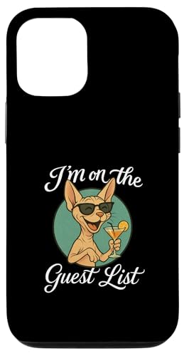 Sphynx Katze Gästeliste Lustige Katzenparty Hülle für iPhone 12/12 Pro Sphynx Katze Gästeliste Lustige Katzenparty Hülle für iPhone 12/12 Pro von Cat Pop Art Store