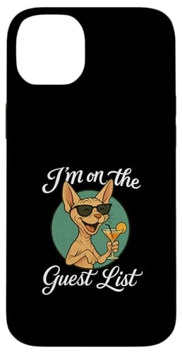 Sphynx Katze Gästeliste Lustige Katzenparty Hülle für iPhone 14 Plus von Cat Pop Art Store