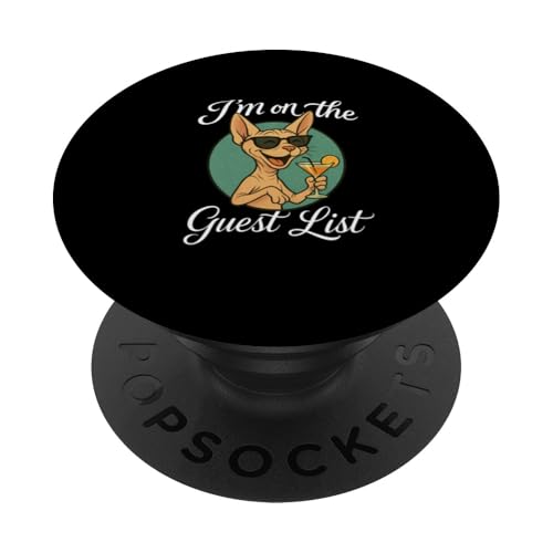 Sphynx Katze Gästeliste Lustige Katzenparty PopSockets Klebender PopGrip Sphynx Katze Gästeliste Lustige Katzenparty PopSockets Klebender PopGrip von Cat Pop Art Store