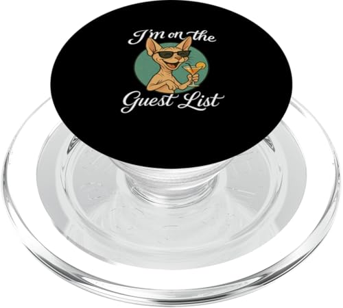 Sphynx Katze Gästeliste Lustige Katzenparty PopSockets PopGrip für MagSafe Sphynx Katze Gästeliste Lustige Katzenparty PopSockets PopGrip für MagSafe von Cat Pop Art Store