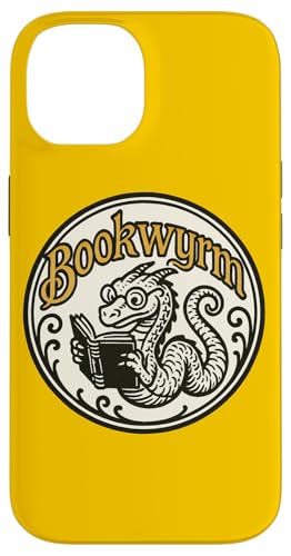 Bookwyrm Illustrationsbuch Wyrm Bookish Leserliebhaber Hülle für iPhone 14 von Cat Snugg