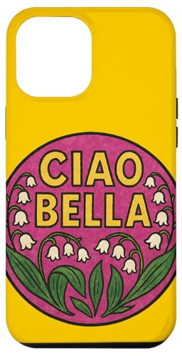 Ciao Bella Illustration Maiglöckchen Hülle für iPhone 12 Pro Max von Cat Snugg