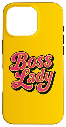 Die Boss Lady Illustration Bosses Day Hülle für iPhone 16 Pro von Cat Snugg
