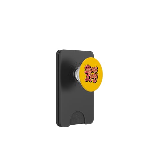 Die Boss Lady Illustration Bosses Day PopSockets PopWallet für MagSafe von Cat Snugg