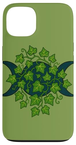 Dreifach-Mond-Symbol Illustration Luna-Göttin Kunst Hülle für iPhone 13 von Cat Snugg
