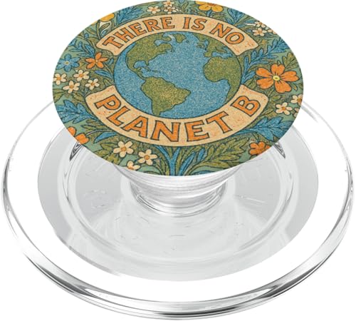 Es gibt keine Illustration zum Tag der Erde von Planet B PopSockets PopGrip für MagSafe von Cat Snugg