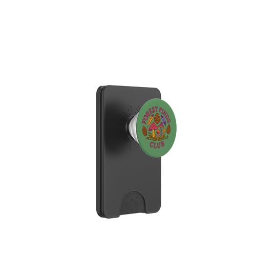 Forest Finds Club Illustration Wandern Kunstwerk PopSockets PopWallet für MagSafe von Cat Snugg