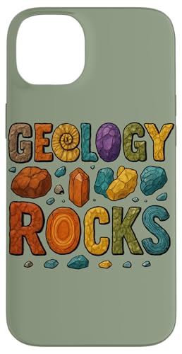 Geology Rocks Illustration Lustiger Geologe Hülle für iPhone 14 Plus von Cat Snugg