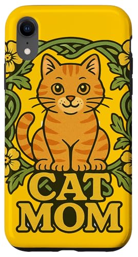 Ginger Cat Mom Cute Kitties Art Orange getigerte Katze Hülle für iPhone XR von Cat Snugg