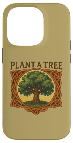 Plant a Tree Nature Lover Illustration Bäume Hülle für iPhone 14 Pro von Cat Snugg