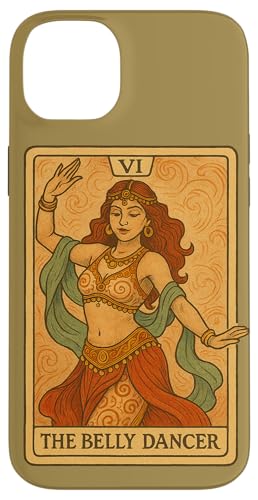 The Belly Dancer Tarotkarte Illustration Bauchtänzerin Kunst Hülle für iPhone 14 Plus von Cat Snugg