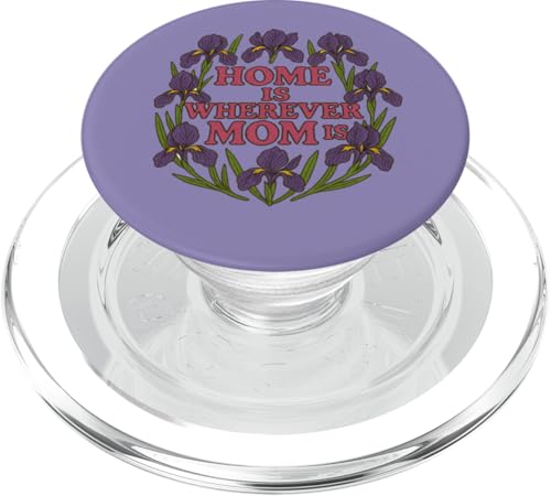 Zuhause ist wo Mama ist Muttertag PopSockets PopGrip für MagSafe von Cat Snugg