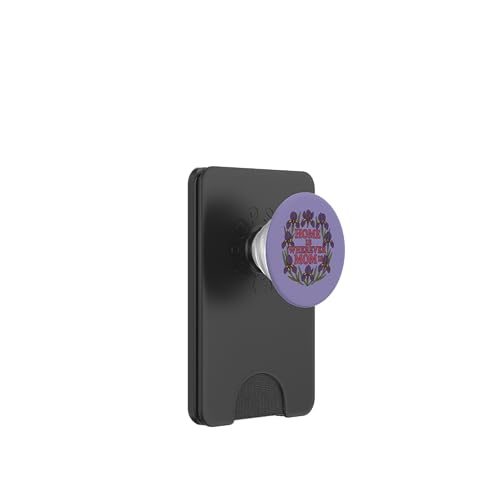 Zuhause ist wo Mama ist Muttertag PopSockets PopWallet für MagSafe von Cat Snugg