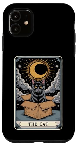 The Cat Tarotkarte Katze in Box Mystic Funny Cat Hülle für iPhone 11 The Cat Tarotkarte Katze in Box Mystic Funny Cat Hülle für iPhone 11 von Cat Tarot Card Designs
