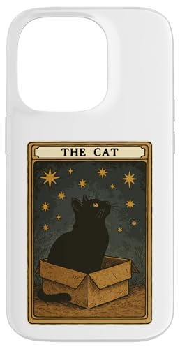 The Cat Tarotkarte Katze in Box Mystic Funny Cat Hülle für iPhone 14 Pro The Cat Tarotkarte Katze in Box Mystic Funny Cat Hülle für iPhone 14 Pro von Cat Tarot Card Designs