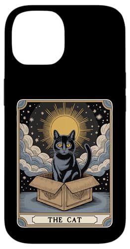 The Cat Tarotkarte Katze in Box Mystic Funny Cat Hülle für iPhone 14 The Cat Tarotkarte Katze in Box Mystic Funny Cat Hülle für iPhone 14 von Cat Tarot Card Designs