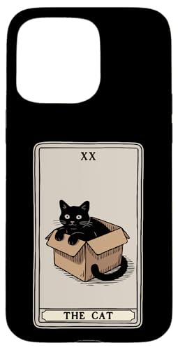 The Cat Tarotkarte Katze in Box Mystic Funny Cat Hülle für iPhone 15 Pro Max The Cat Tarotkarte Katze in Box Mystic Funny Cat Hülle für iPhone 15 Pro Max von Cat Tarot Card Designs