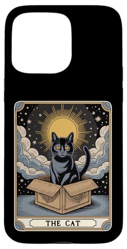 The Cat Tarotkarte Katze in Box Mystic Funny Cat Hülle für iPhone 15 Pro Max The Cat Tarotkarte Katze in Box Mystic Funny Cat Hülle für iPhone 15 Pro Max von Cat Tarot Card Designs