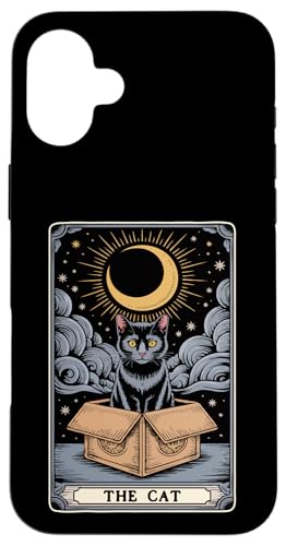 The Cat Tarotkarte Katze in Box Mystic Funny Cat Hülle für iPhone 16 Plus The Cat Tarotkarte Katze in Box Mystic Funny Cat Hülle für iPhone 16 Plus von Cat Tarot Card Designs