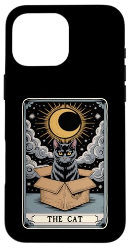 The Cat Tarotkarte Katze in Box Mystic Funny Cat Hülle für iPhone 16 Pro Max The Cat Tarotkarte Katze in Box Mystic Funny Cat Hülle für iPhone 16 Pro Max von Cat Tarot Card Designs
