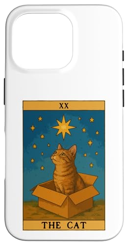 The Cat Tarotkarte Katze in Box Mystic Funny Cat Hülle für iPhone 16 Pro The Cat Tarotkarte Katze in Box Mystic Funny Cat Hülle für iPhone 16 Pro von Cat Tarot Card Designs